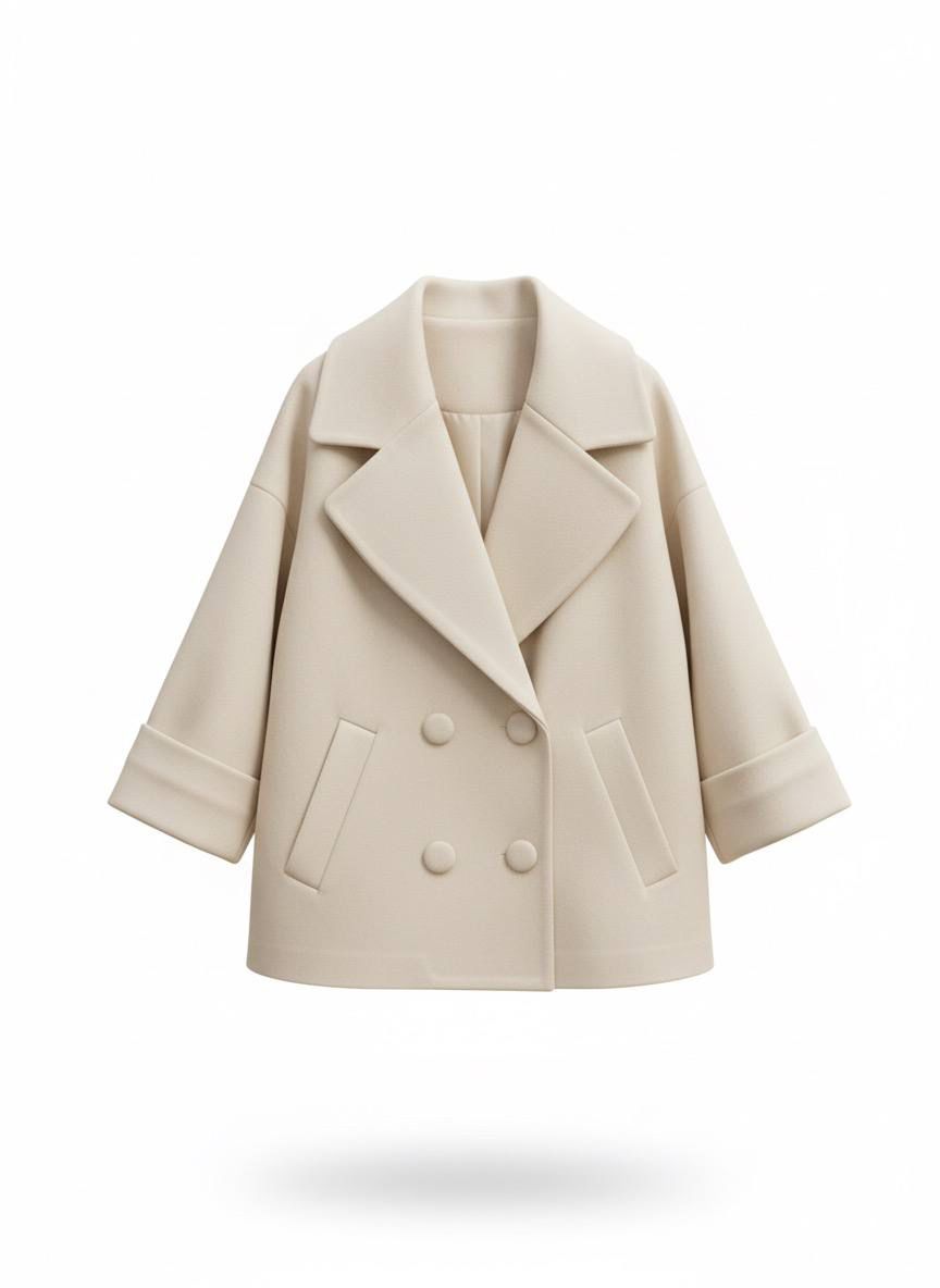 پالتو فوتر دکمه دار