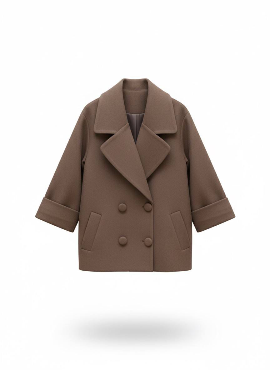 پالتو فوتر دکمه دار