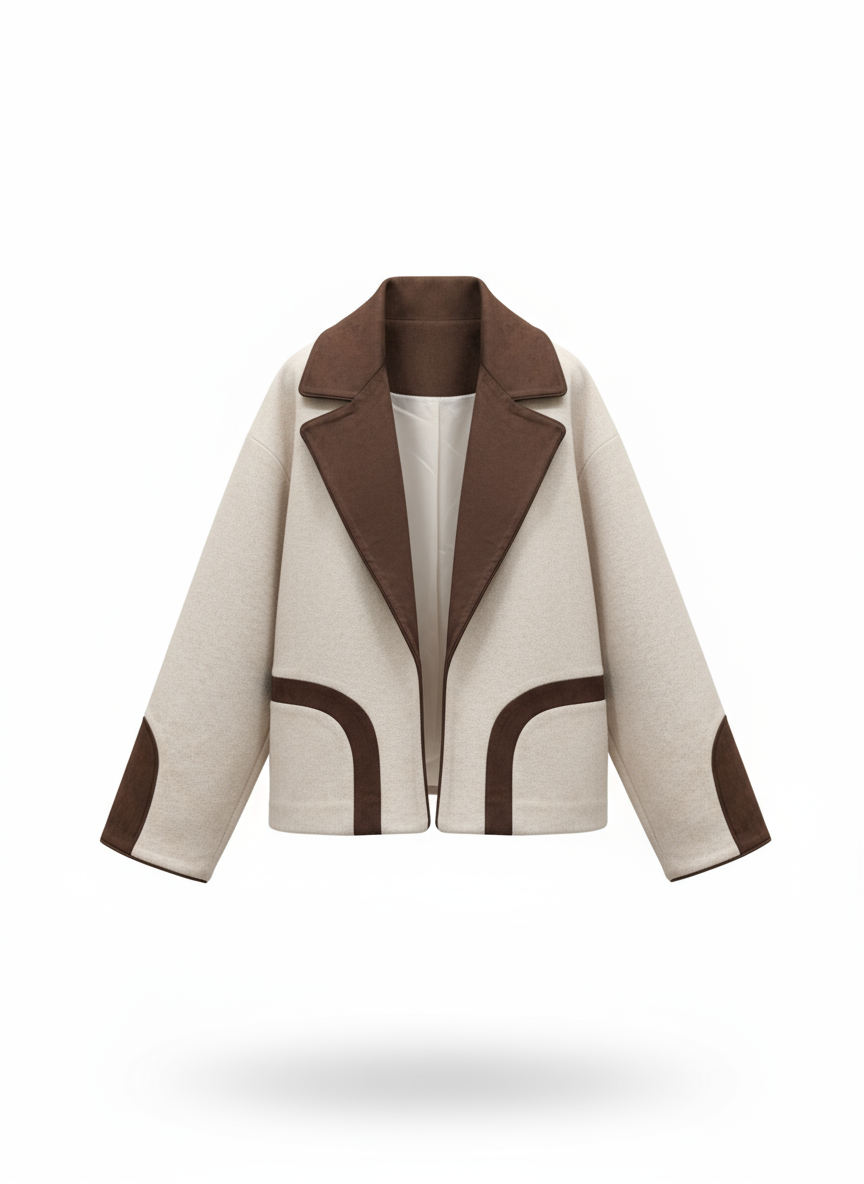 کت زنانه فوتر یقه خزدار