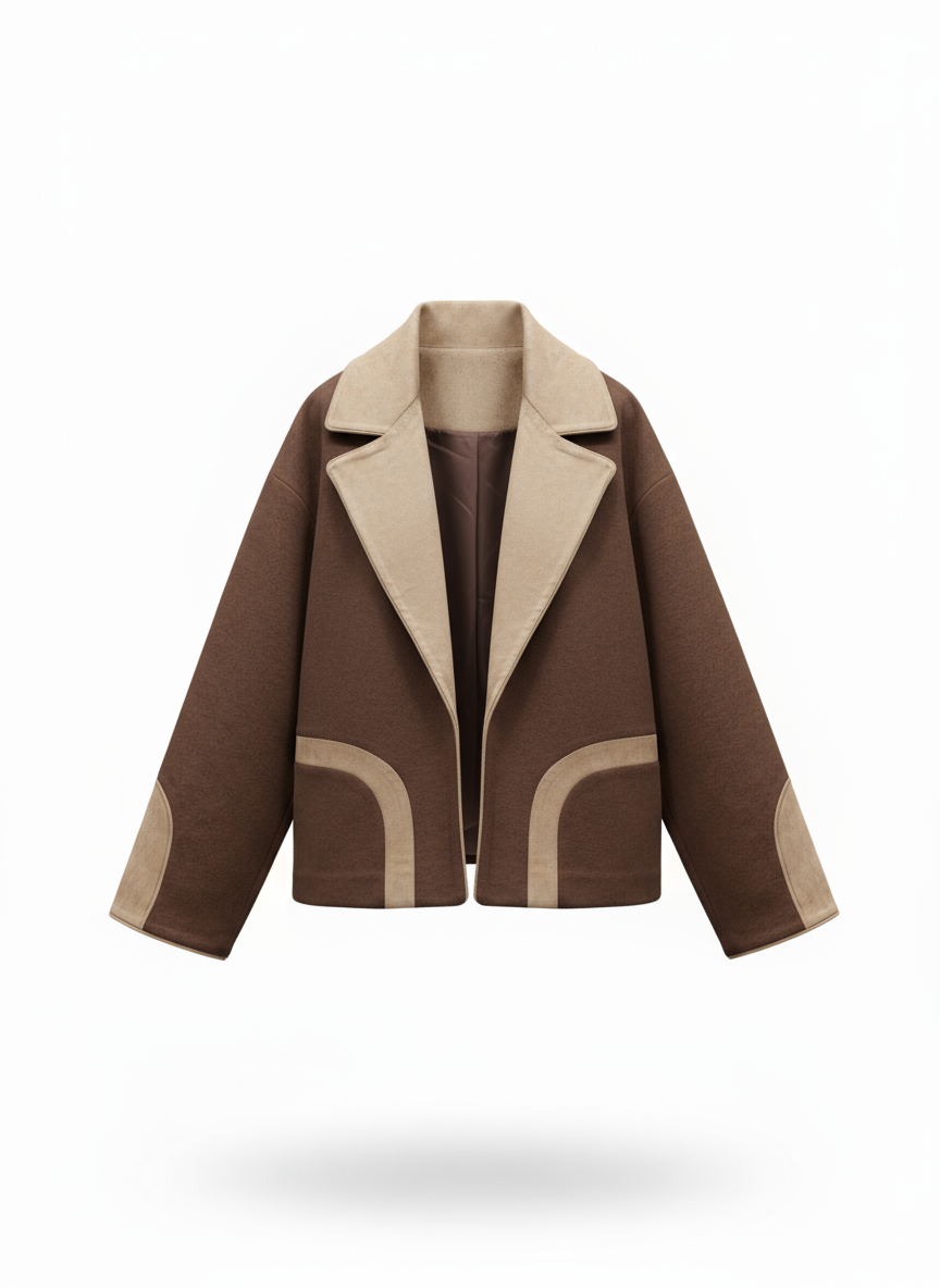 کت زنانه فوتر یقه خزدار