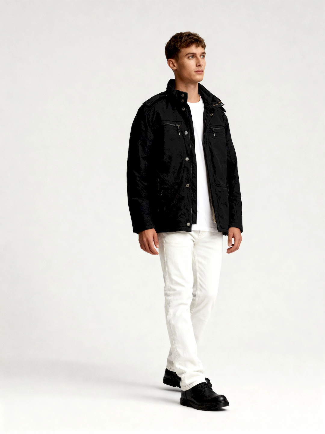 کاپشن کلاهدار 3466