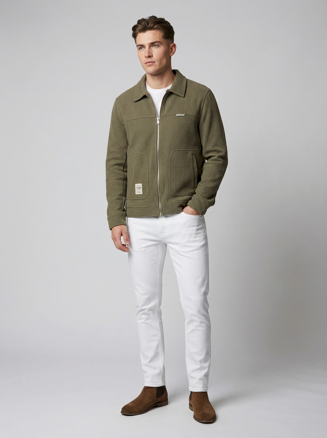 کاپشن مخمل کبریتی 3404