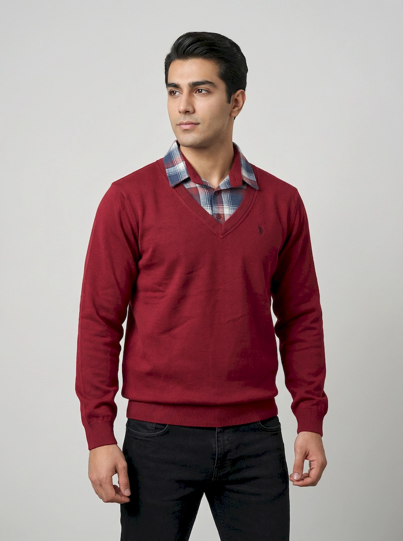 بلوز سلانیک دویقه چهارخانه مردانه 3239