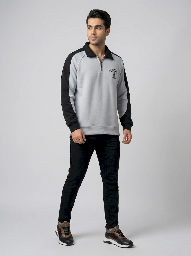بلوز نیم زیپ مردانه 3619