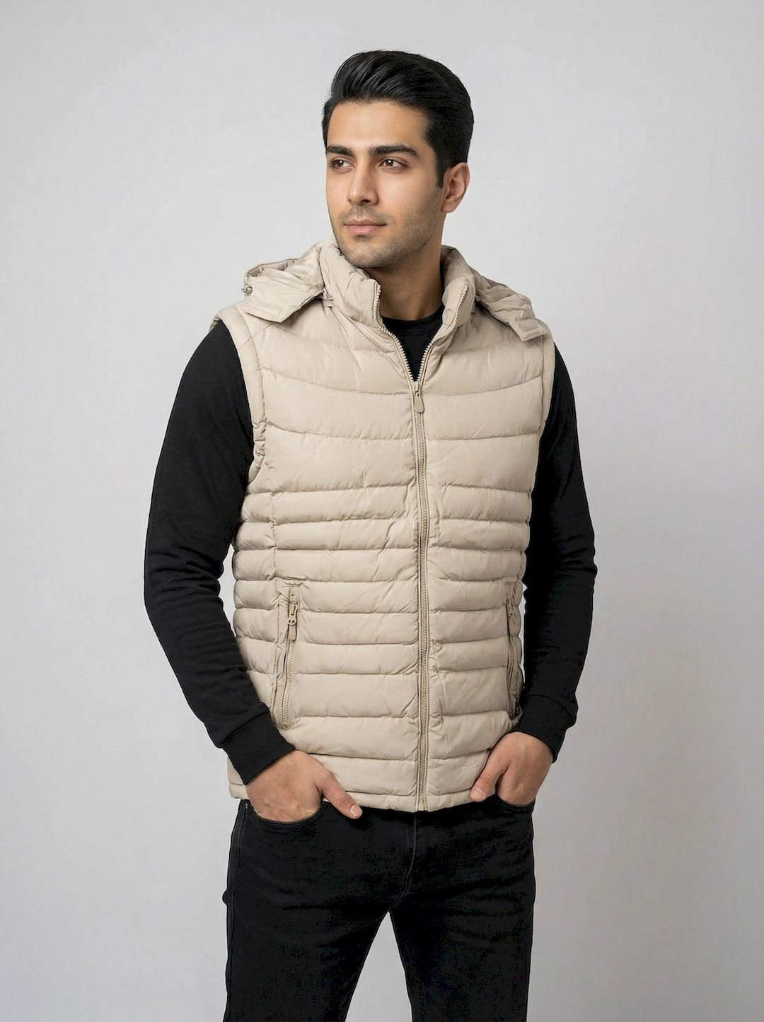 پافر کلاهدار مردانه 3646