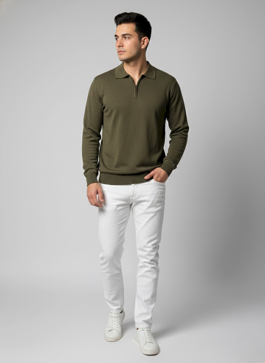 بلوز نیم زیپ 3270