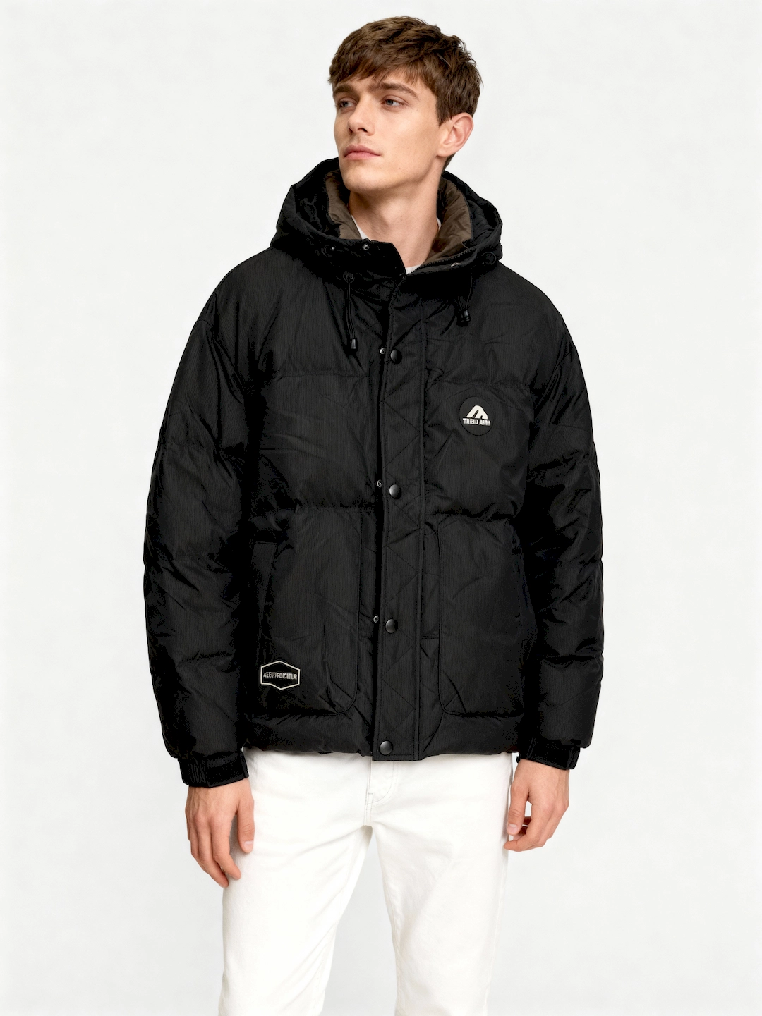 کاپشن کلاهدار 3185