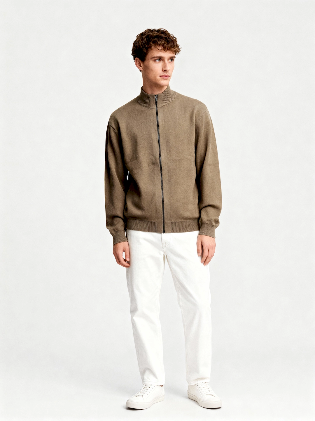 سویشرت تمام زیپ مردانه 3265