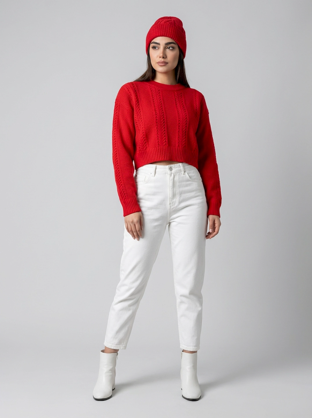 کراپ بافت زنانه 3657