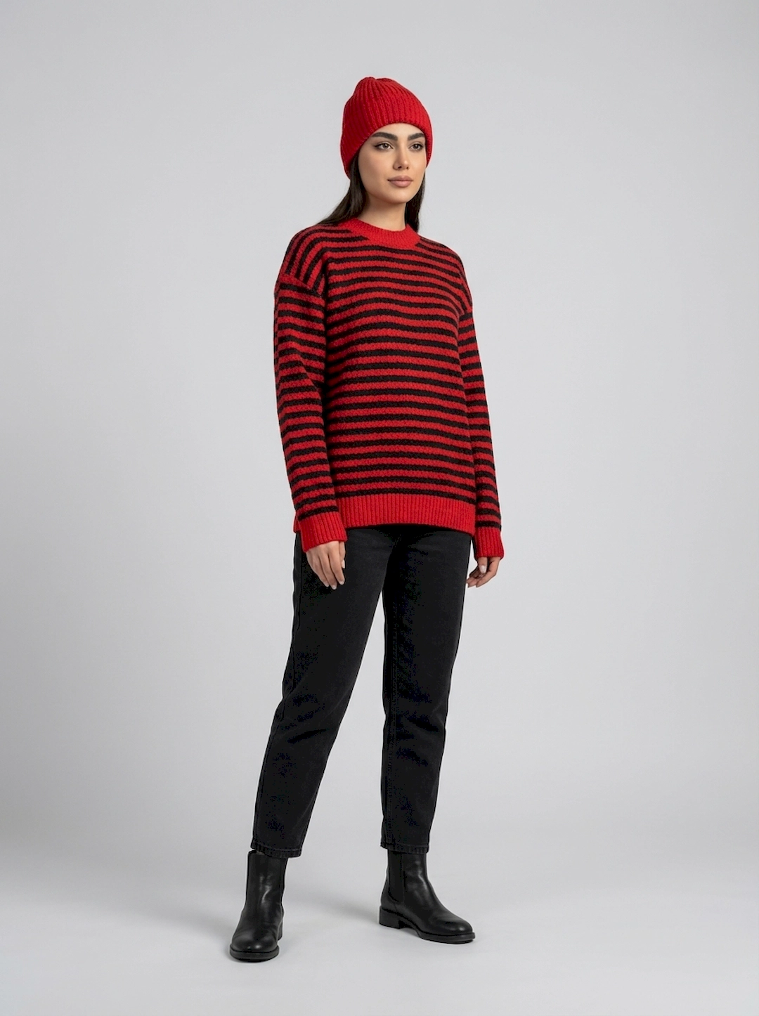 بلوز بافت زنانه 3663