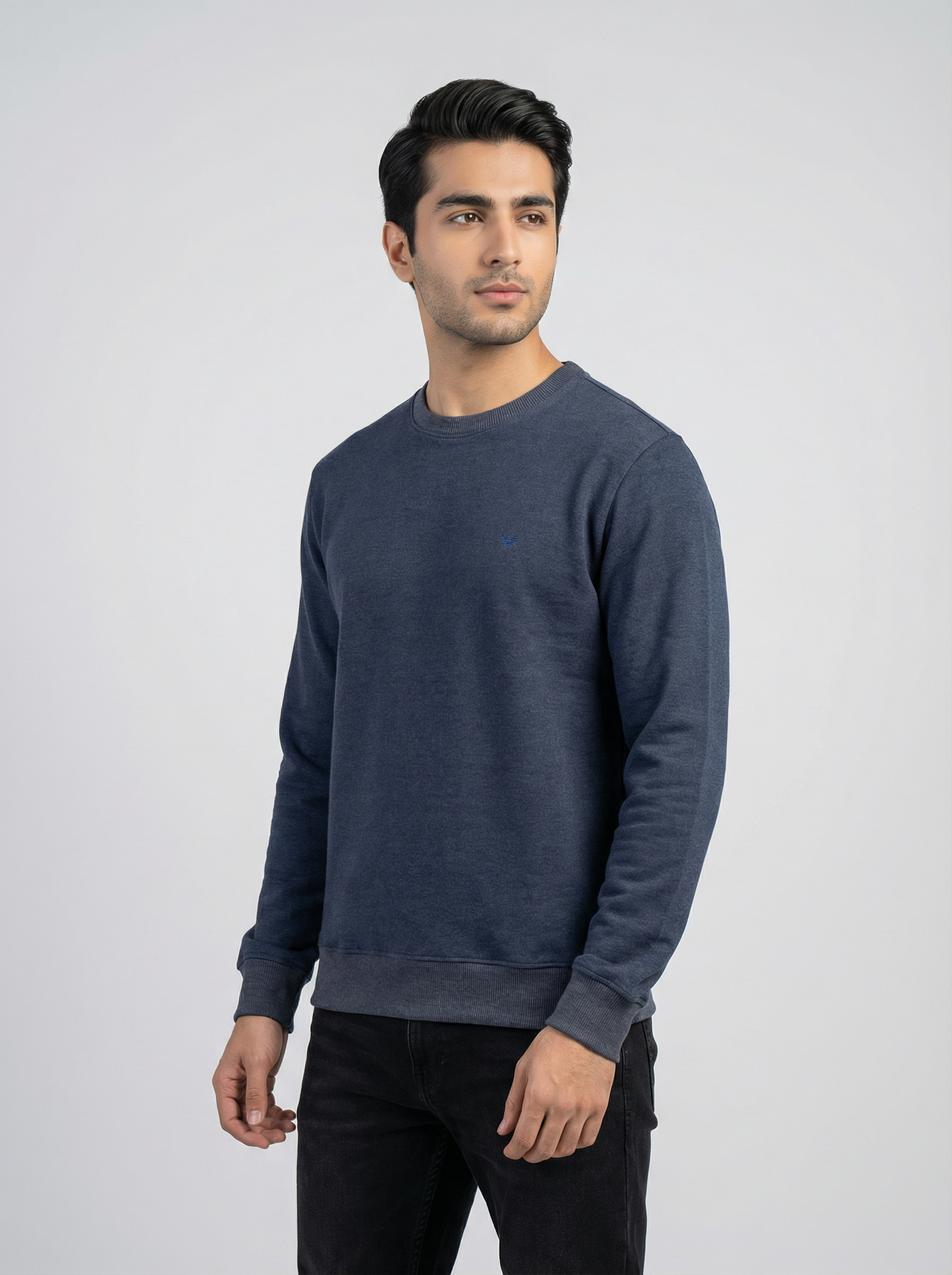 بلوز سلانیک یقه گرد مردانه 3506