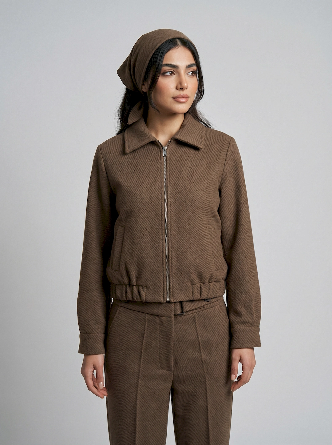 سویشرت شلوار کج راه زنانه 3517